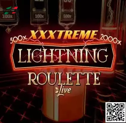 Mesa de XXXtreme Lightning Roulette con ambiente de ruleta en vivo