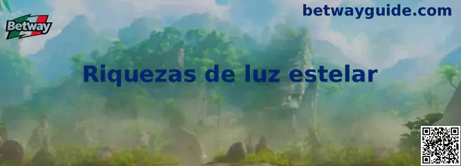 Pantalla principal de Riquezas de luz estelar con temática cósmica